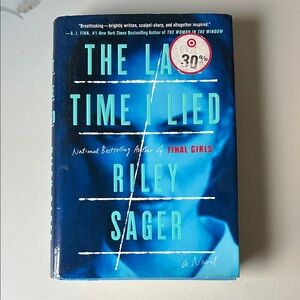 The Last Time I Lied Hardcover Book